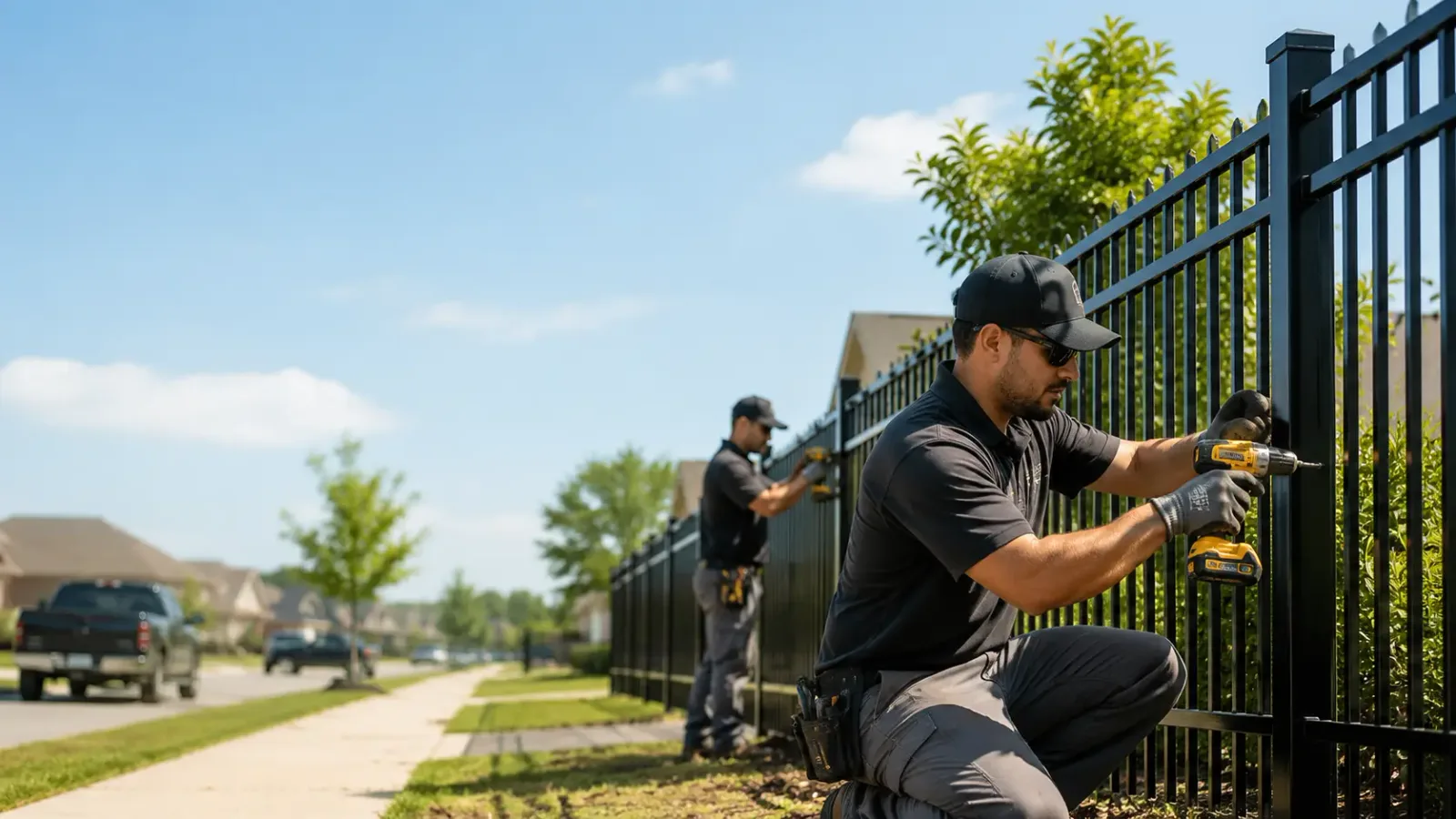 Metal Fence Installation in Spencer, NC
